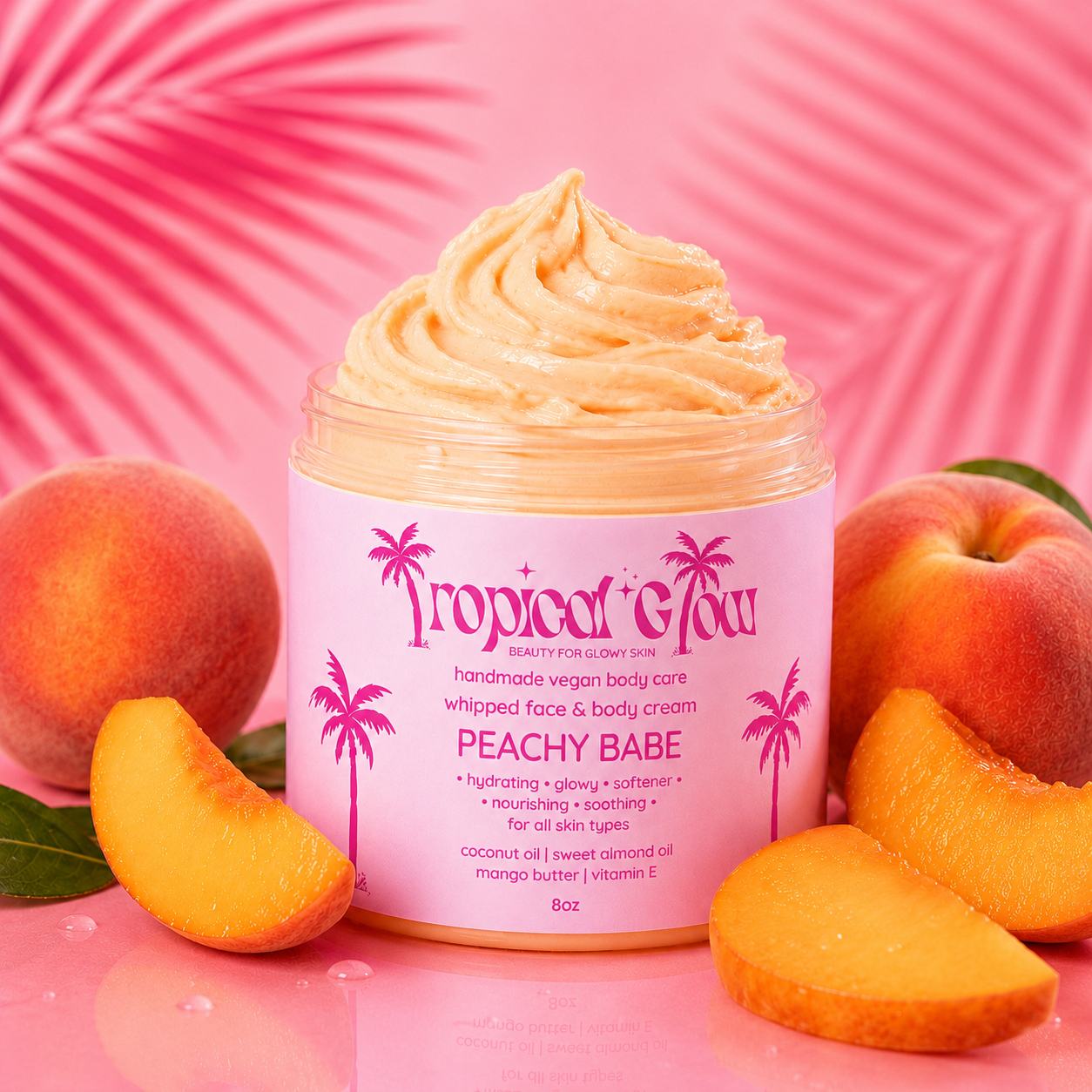 Peachy Babe Whipped Face & Body Cream