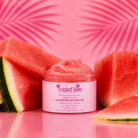Watermelon Kiss Me Whipped Lip Scrub